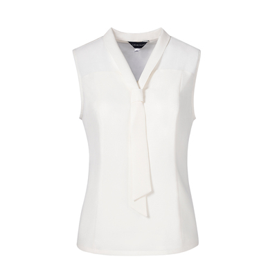 靓诺通勤无袖内搭背心飘带