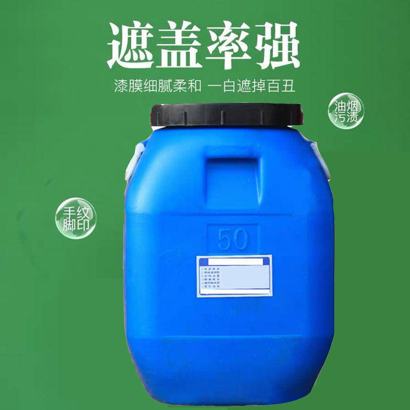 100斤大桶 内墙白色乳胶漆室内家用自刷涂料墙面翻新环保水性漆i.