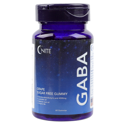 非褪黑素G'NITE睡眠软糖氨基丁酸