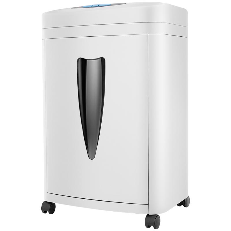 科密C838经典米粒级德国5级保密高速办公碎纸机 自动商用大功率大量碎钉家用小型电动办公室A4文件粉碎机