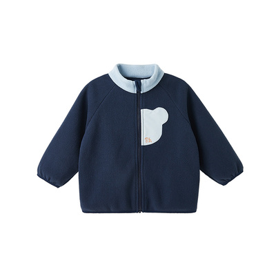 博睿恩儿童外套加绒抗静电新款