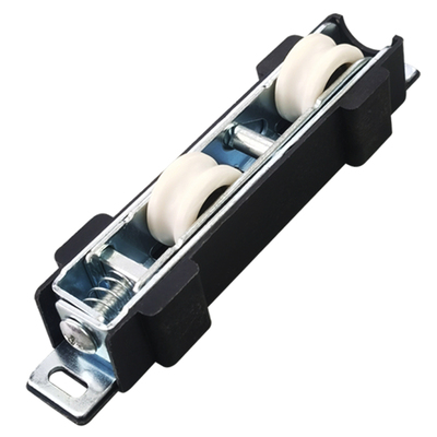 断桥铝门窗滑轮推拉门双轮80型铝合金轮子五金配件阳台窗户下滚轮