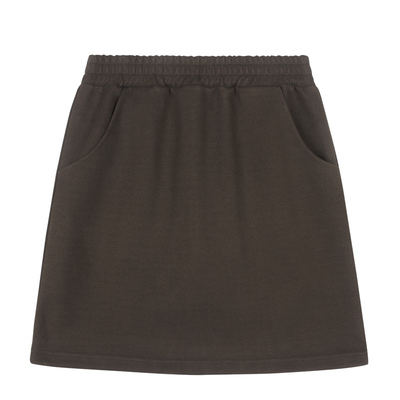 毛呢短裙女秋冬小个子半身裙