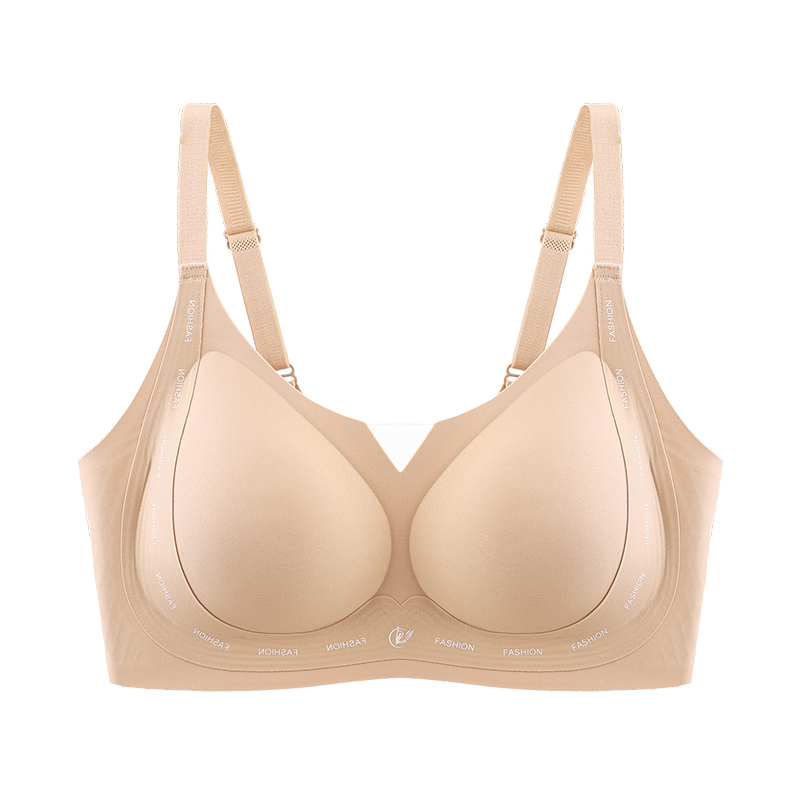 无痕提拉粉底液内衣女小胸聚拢防下垂舒适软支撑调整型美背文胸罩