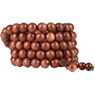 缅甸黄花梨佛珠文玩手串民族风男女手链可定制logo小礼品活动赠品