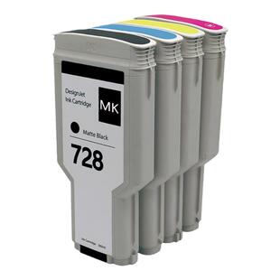 适用惠普T730/T830绘图仪墨盒728墨盒代用再生728墨盒国产墨水盒