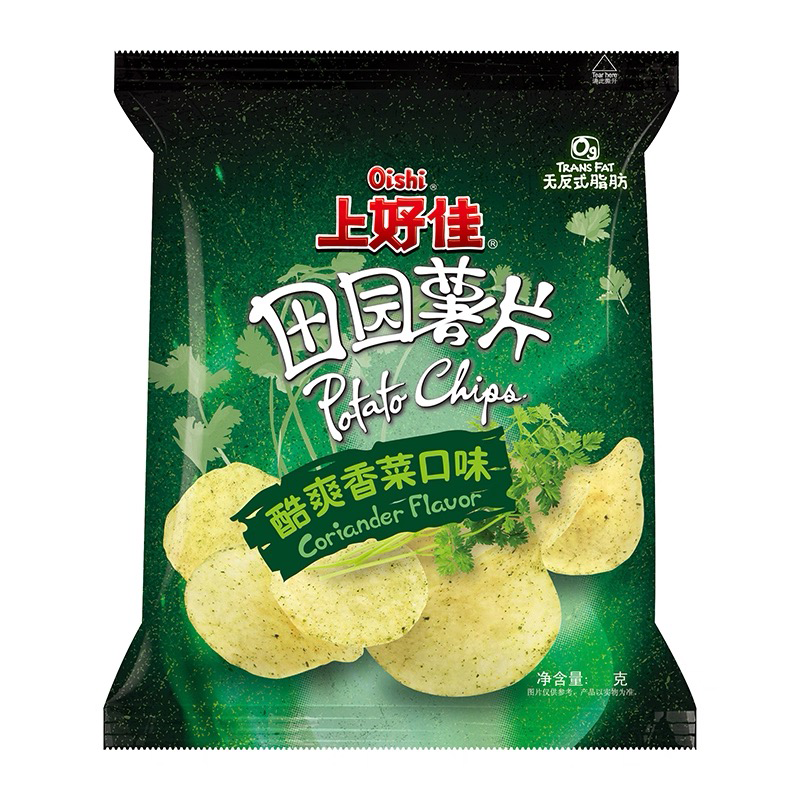 上好佳田园薯片香菜味40g