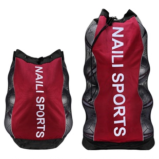 足球球包篮球收纳袋子束口球类背包单肩网兜训练装备球包球袋