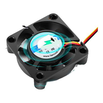 电脑工控CPU散热风扇静音大风量智能监测转速3PIN柜机DC12V风扇