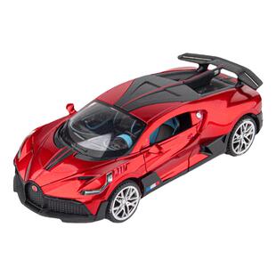 布加迪凯龙赛道版跑车合金汽车模型仿真1:18大号玩具车模摆件收藏