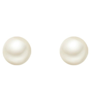 耀眼的你啊殷桃康子由同款法式珍珠耳钉女高级感耳针复古气质耳饰