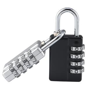 密码锁带钥匙宿舍储物柜健身房锁通开密码挂锁钥匙密码两用锁包邮
