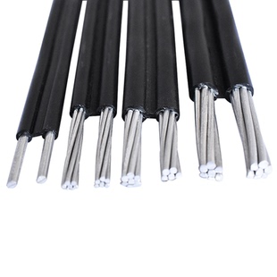 3芯防老化电线家用户外架空电缆线两芯6/10/16平方铝线三相平行线