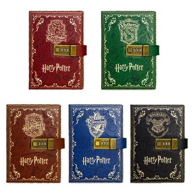 正版哈利波特四学院密码笔记本彩