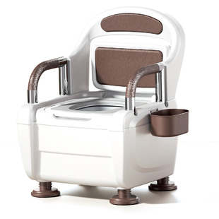 专业设计老人病人坐便器 家用豪华便携式移动马桶 床边大小坐便椅