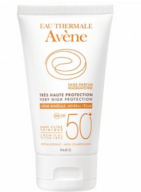 欧洲直邮Avene雅漾自然倍护修颜二合一防晒霜50/100ml七夕正品