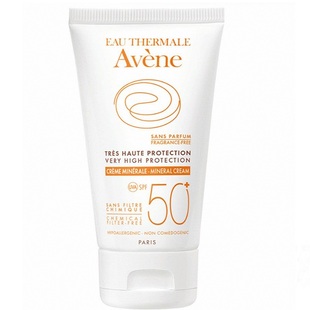 欧洲直邮Avene雅漾自然倍护修颜二合一SPF50+防晒霜50/100ml正品