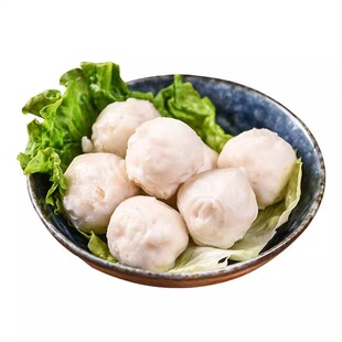 兴宁猪肉丸新鲜猪瘦肉梅州客家特产大小号好吃真材实料鱼丸猪肚丸