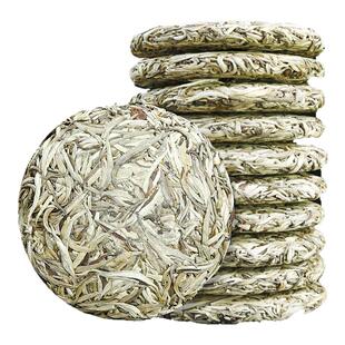 福建高山白茶白毫银针老白茶毫香馥郁2018年明前春茶白豪银针茶饼