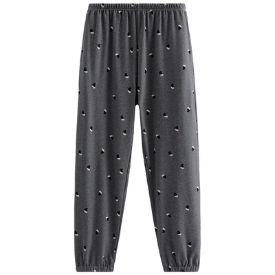 芬腾纯棉睡裤女士春秋季长裤