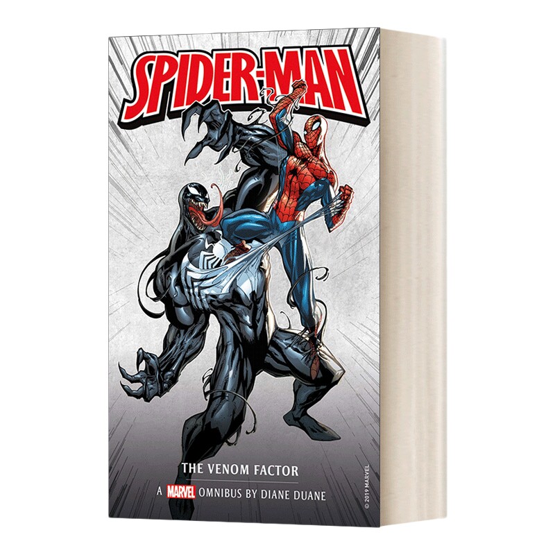 英文原版 Spider-Man Venom Factor 漫威小说 蜘蛛侠 毒液因子综合 英文版 进口英语原版书籍