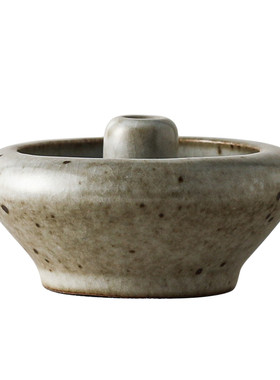 九土手工粗陶茶室氛围油灯