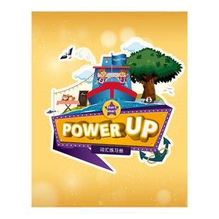 剑桥Power Up词汇手册套装少儿英语教材 1 2 3 4 5 6级别学生套装考级国际 powerup yle小学初中 KET PET词汇描红本语法英文考试