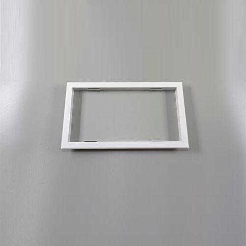 150*600蜂窝板吊顶空调出风口集成吊顶黑色铝合金格栅换气排风口