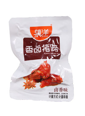 骥洋香卤猪蹄500g小包装靖江特产