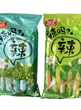 双汇火腿肠320g泡椒/藤椒香肠