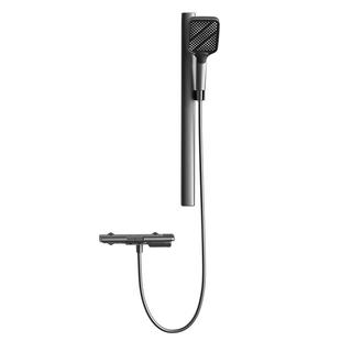 欧琳花洒家用淋浴套装精铜主体小户型分体式琴键花洒手持花洒6204