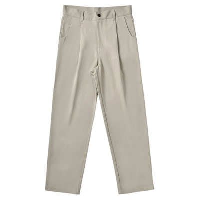 柴米美式复古锥形长裤