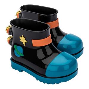 Mini Melissa梅丽莎可爱时尚卡通撞色图案小童雨鞋果冻鞋33676
