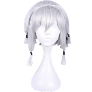 【漫囧】 凹凸 帕洛斯 世界 cosplay假发 银白色 造型款假发 现货