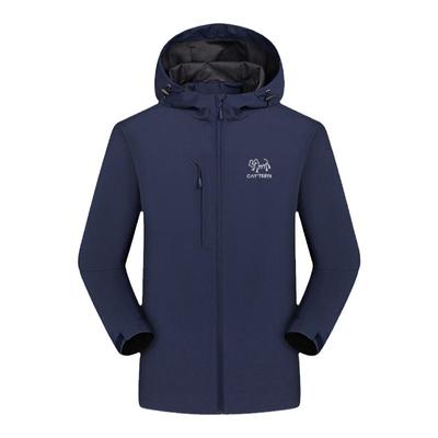 始祖猫情侣冲锋衣秋冬猫咪外套