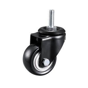 滚轮万向轮轮静音脚轮转向轮定向滑轮承重小推车带刹车福马轮轮子