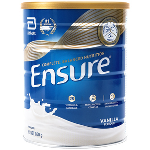 雅培全安素进口成人高钙中老年免疫乳清蛋白营养粉旗舰店官方正品