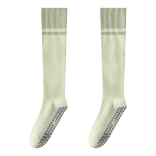 压力小腿加压运动袜子女专业跑步跳绳健身瑜伽防滑长筒专用骑行袜