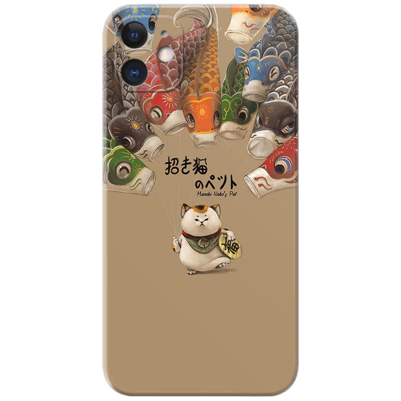 招财猫适用苹果iphone过年手机壳