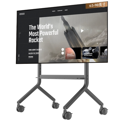 NB人字型推车65-90英寸电视机支架落地支架简约可升降移动支架P80