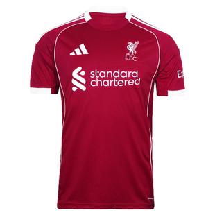 天朗足球阿迪达斯2526赛季利物浦主场球迷版球衣短袖足球服JV6423