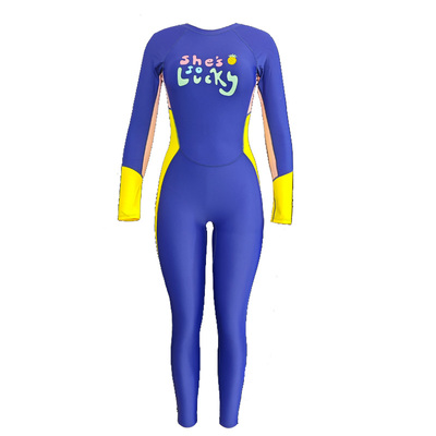 【假面猫】长裤长袖潜水服女