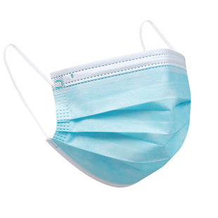 一次性口罩3000只三层整箱批加厚透气成人工业粉尘肺防尘餐饮专用