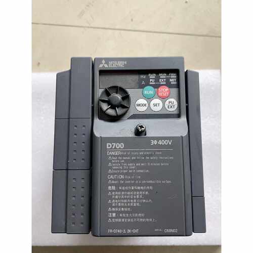 〔议价-可维修〕三菱D700变频器FR-D740-2.2K-CHT 380V 全新均有