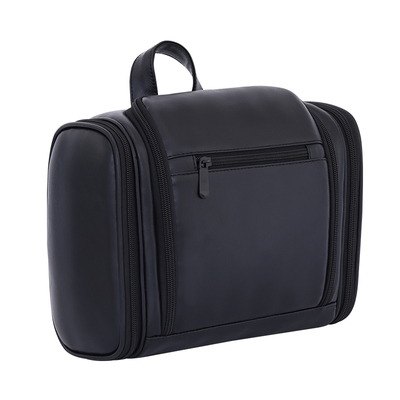 高档男pu皮防水洗漱包大容量便携