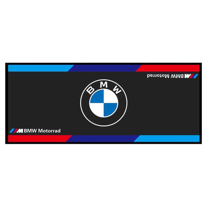 适用宝马BMW摩托防滑车库地垫