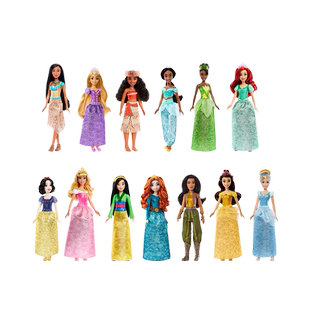 芭比娃娃迪士尼公主闪亮公主经典系列之白雪公主女孩玩具生日礼物