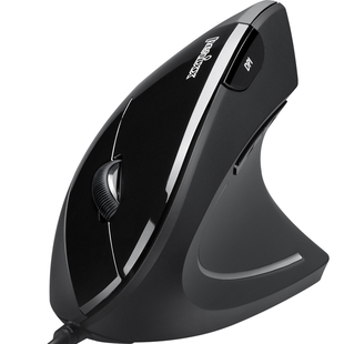 【人体工学】PM-513右手有线立式垂直竖握游戏鼠标人体工学舒适中