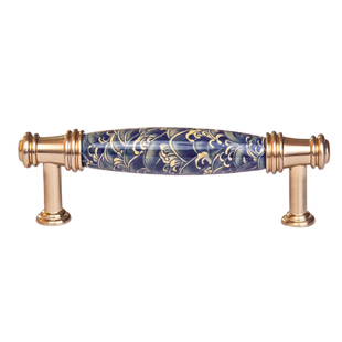 新中式中古风创意陶瓷高档柜门定制橱柜衣柜柜子拉手把手