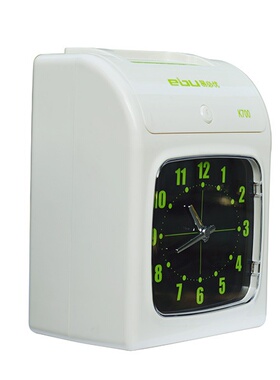 包邮批发易必优K700打卡机考勤机 纸卡 打卡机 纸卡 打卡钟纸卡式